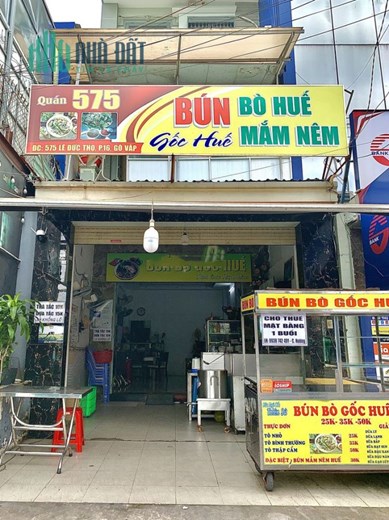 CHO THUÊ MẶT BẰNG MẶT TIỀN ĐƯỜNG LỚN – KHU ĐÔNG DÂN CƯ