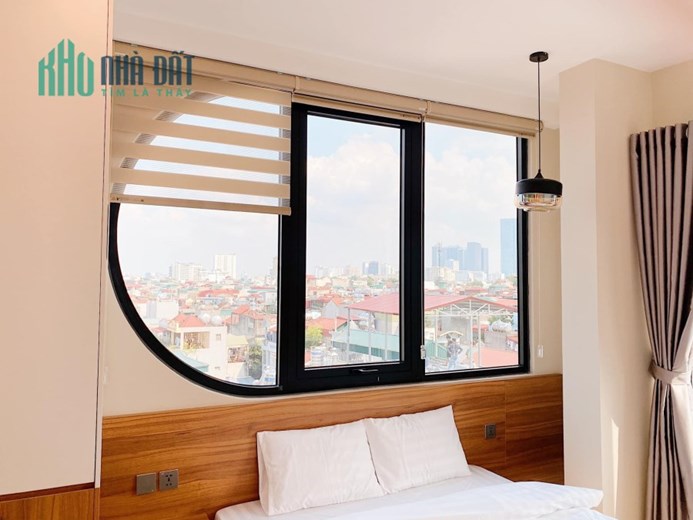 Bán Tòa nhà 113m2 phố Đội Cấn, Ba Đình 25 phòng Thang máy Doanh thu 2 tỷ/năm Giá 23.1 Tỷ