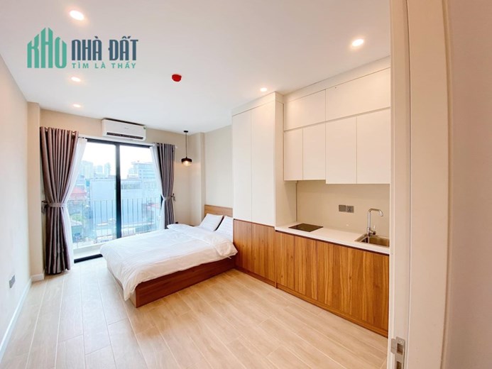 Bán Apartment 112m2 phố Đội Cấn, Ba Đình 25 phòng Thang máy Dòng tiền khủng Giá 23.3 Tỷ