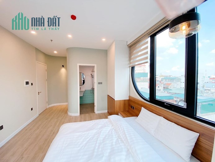 Bán Tòa căn hộ 112m2 phố Đội Cấn, Ba Đình 25 phòng Thang máu XỊN Dòng tiền khủng Giá 23.5 Tỷ