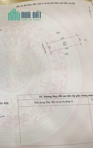 CHUẨN HÀNG HIẾM DÀNH CHO NHÀ ĐẦU TƯ.Đất đấu giá Đức Thượng, trước nhà ô tô dừng đỗ