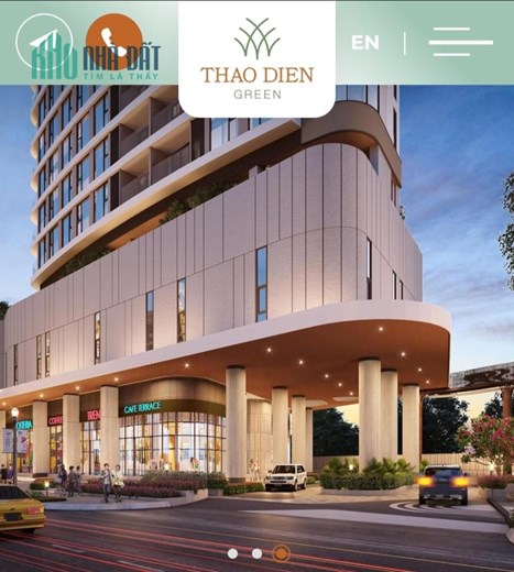 Cho thuê căn hộ cao cấp 2PN tầng 17 - số 192 Nguyễn Văn Hưởng - Thảo Điền quận 2