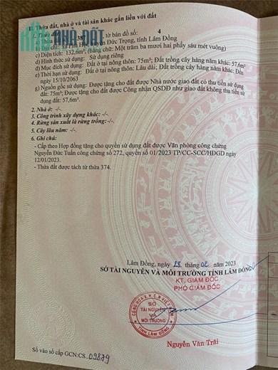 ĐẤT ĐẸP - GIÁ TỐT – Chính Chủ Cần Bán Gấp  Lô Đất  Xã Phú Hội, Huyện Đức Trọng, Lâm Đồng