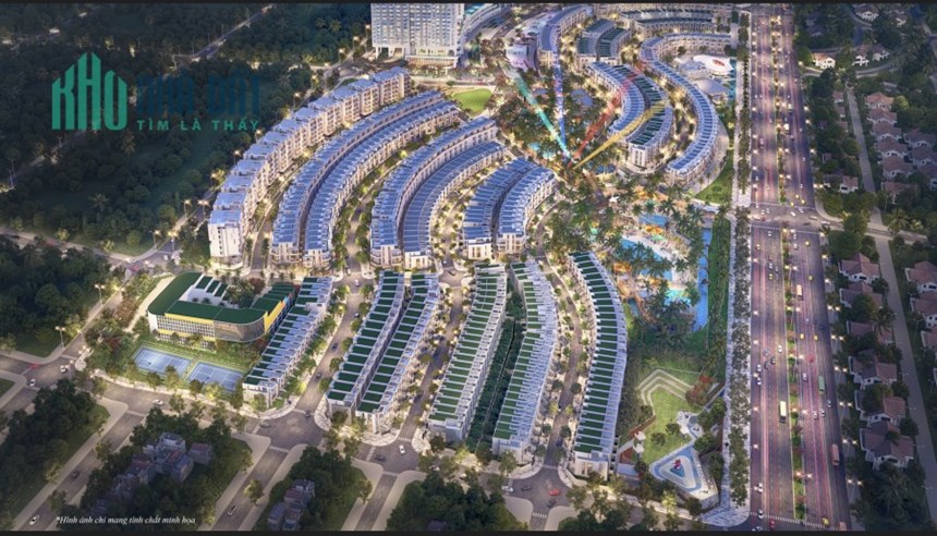 Nhà phố và shophouse Mũi Né Summer Land. Cửa ngõ Sân bay Phan Thiết