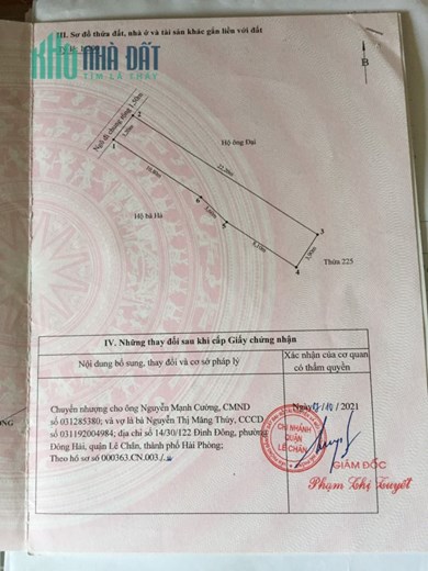 Bán nhà ngõ 213 Thiên Lôi, DT 79m 3 tầng sân cổng riêng GIÁ 3.05 tỉ cực đẹp