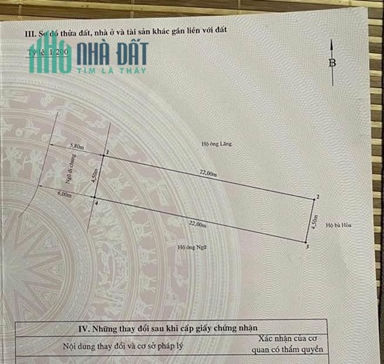 Bán nhà mặt đường Hào Khê - Lạch Tray chỉ tính tiền đất, diện tích 100m GIÁ 5.5 tỉ