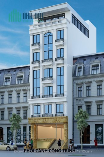 Cho Thuê Tòa Nhà Văn Phòng 9 Tầng Mặt Phố Kim Mã. DT 250m2. MT 7.5m nở hậu. Giá 600tr/th