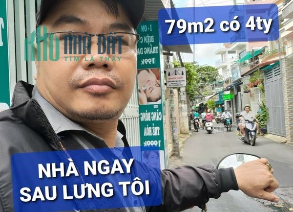KÈO THƠM Số 1 tại Gò Vấp Mặt Tiền 79m2 có 4 tỷ x