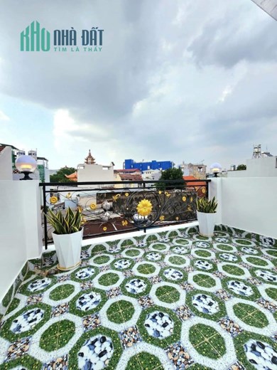 💎 NHÀ 4 TẦNG HOÀNG HOA THÁM - BÌNH THẠNH - MỚI ĐẸP Ở NGAY - HẺM Ô TÔ THÔNG - 3.9 TỶ TL
