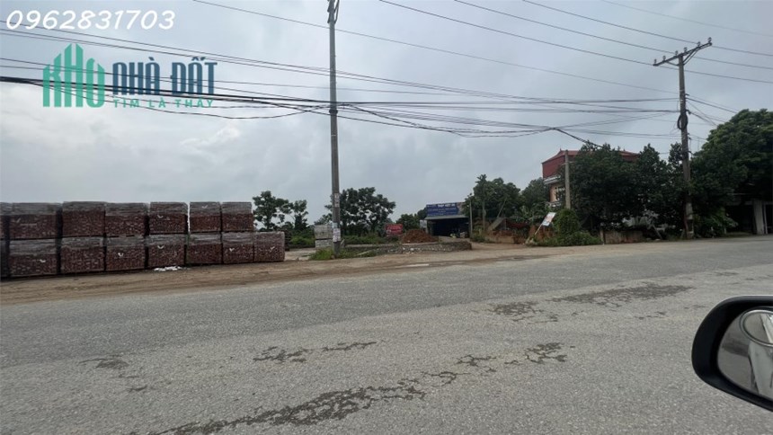 Bán 310m đất mặt đường 420 giá chỉ hơn 6 tỷ mặt đường 9m
