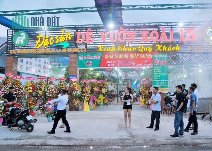 Sang lại quán DÊ VƯỜN XOÀI tại Quận 12, DT1000m2 chỉ 950tr. Lh:0988952222