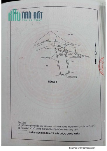 BÁN GẤP TRẢ NỢ - NHÀ ĐƯỜNG CHƯƠNG DƯƠNG 1T1L  2PN HXH -3.7 TỶ