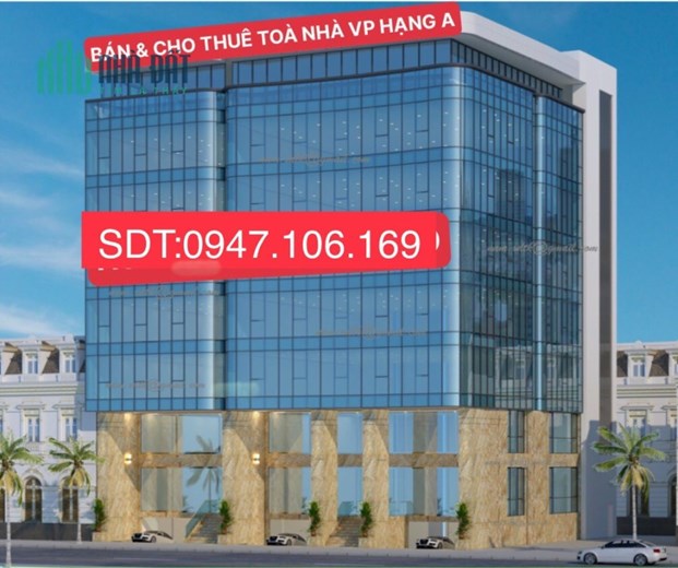Cho Thuê Tòa Nhà  9 Tầng Lô Góc Mặt Phố Hoàng Ngân.dt 400.5M2. Giá 27.000Usd/th