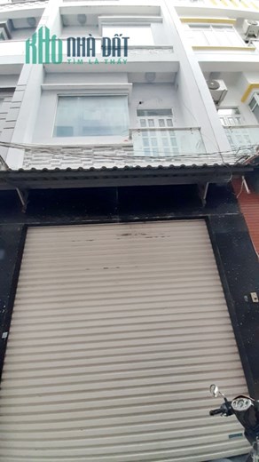 Cho thuê NNC 4 tầng hẻm ô tô đường Bùi Minh Trực P6Q8. Giá 10 triệu