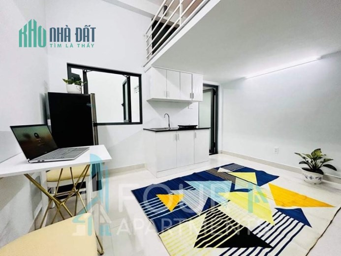 Cho thuê lại căn hộ dịch vụ Full nội thất cao cấp tại 482/23 Nơ Trang Long, Bình Thạnh.
