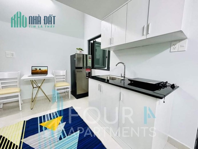 Cho thuê lại căn hộ dịch vụ Full nội thất cao cấp tại 482/23 Nơ Trang Long, Bình Thạnh.