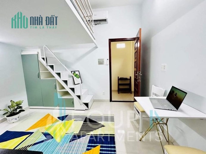 Cho thuê lại căn hộ dịch vụ Full nội thất cao cấp tại 482/23 Nơ Trang Long, Bình Thạnh.