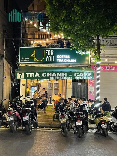 SANG NHƯỢNG QUÁN TRÀ CHANH  ĐỊA CHỈ SỐ 7A, PHỐ TỨ LIÊN, TÂY HỒ, HÀ NỘI