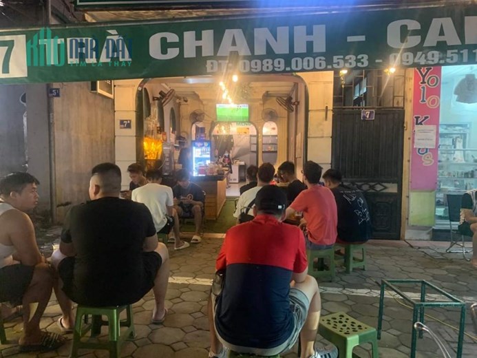 SANG NHƯỢNG QUÁN TRÀ CHANH  ĐỊA CHỈ SỐ 7A, PHỐ TỨ LIÊN, TÂY HỒ, HÀ NỘI