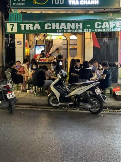 SANG NHƯỢNG QUÁN TRÀ CHANH  ĐỊA CHỈ SỐ 7A, PHỐ TỨ LIÊN, TÂY HỒ, HÀ NỘI