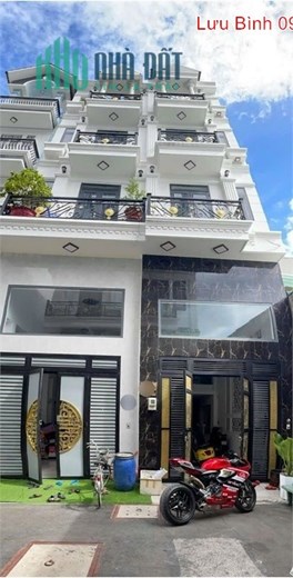 Gấp!  Lê Văn Quới, Bình Trị Đông A, Bình Tân – Hẻm 8m, 5 tầng, 5.98 tỷ