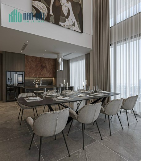 Bán căn penthouse VIP Long Biên diện tích lớn 271m2 view công viên hồ điều hòa 22ha