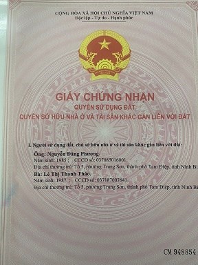CHÍNH CHỦ BÁN 2 LÔ ĐẤT LIỀN KỀ HUYỆN BÁ THƯỚC - TỈNH THANH HÓA