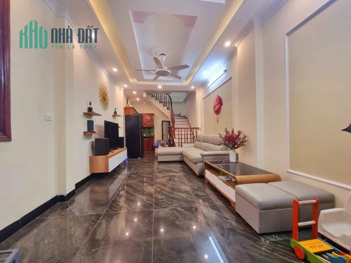 NHÀ TÂN MAI- ĐỐI DIỆN CẤP 3 TRƯƠNG ĐỊNH 40M2 - 5T,Ô TÔ, 3 TỶ 56TỶ NHÀ ĐẸP Ở LUÔN