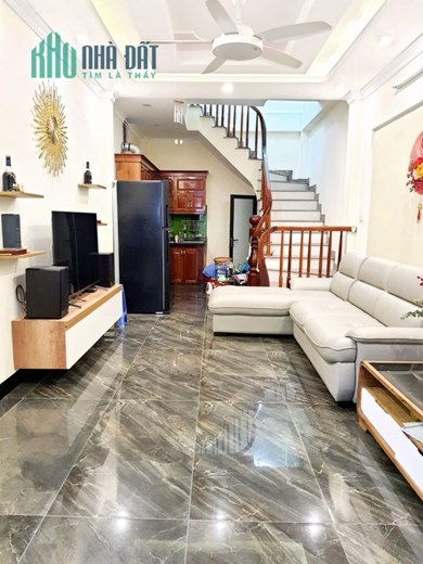 NHÀ TÂN MAI- ĐỐI DIỆN CẤP 3 TRƯƠNG ĐỊNH 40M2 - 5T,Ô TÔ, 3 TỶ 56TỶ NHÀ ĐẸP Ở LUÔN
