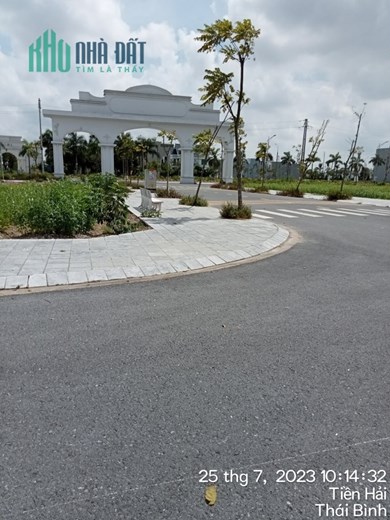 Đất nền Trái Diêm 3, Tiền Hải, Thái Bình giá 17tr/m2 dt 100m2