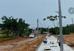 Đàu tư sinh lời với diện tích 200m2 . đường liên huyện 17,5m phân khúc giá chưa đến 300tr/1 lô .