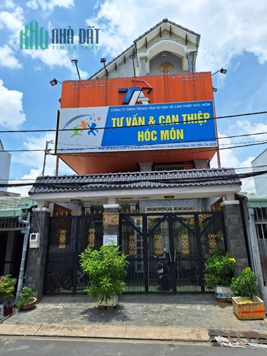 Bán nhà BIỆT THỰ MINI MẶT TIỀN NHỰA tại Hóc Môn, 115,2m2 (1T2L) SHR 6.2 tỷ. Lh:0947701018
