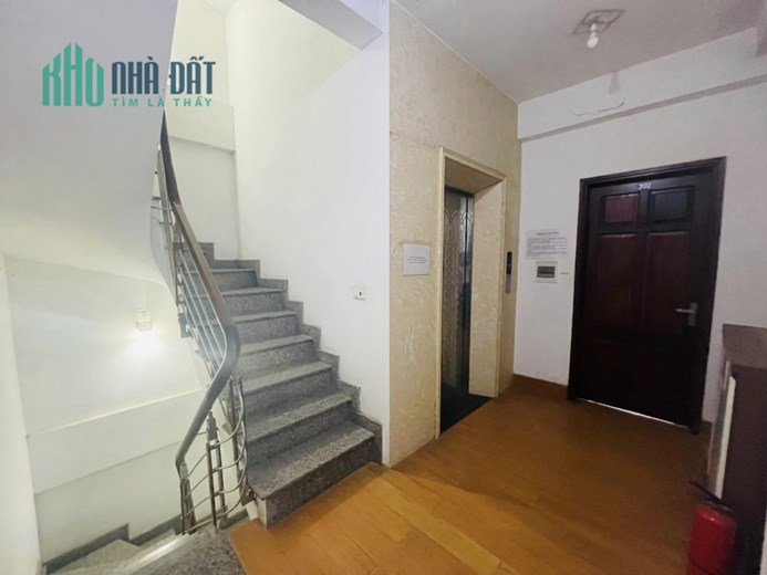 TÒA NHÀ THÁI THỊNH, ĐỐNG ĐA, 7 TẦNG THANG MÁY, Ô TÔ TRÁNH, HAI THOÁNG, 87/98M2*MT6.5M*25 TỶ.