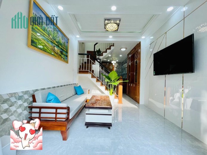 NHÀ GÒ VẤP HXH - 2 TẦNG ĐÚC - 3.26M X 8M - FULL NỘI THẤT  - GIÁ CHỈ 3.7 TỶ