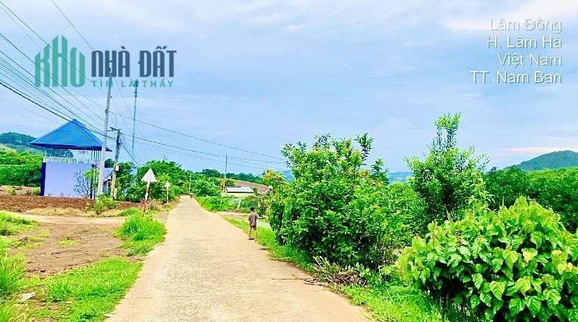 Đất nền mặt tiền tại Thị Trấn Nam Ban huyện Lâm Hà giá sốc