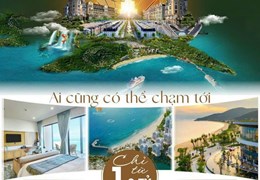 CĂN HỘ BIỂN QUY NHƠN GIÁ CHỈ 1,3 TỶ CĂN