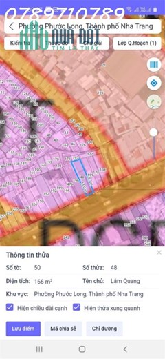 Mặt tiền đường Phước Long, thành phố Nha Trang