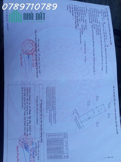 Mặt tiền đường Phước Long, thành phố Nha Trang