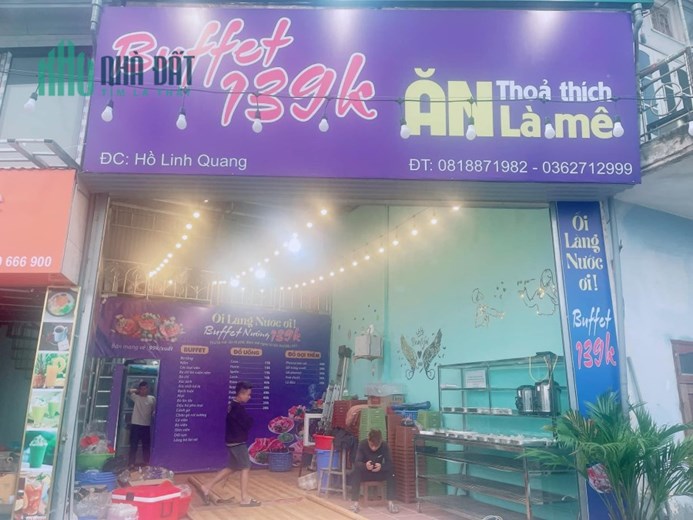 CẦN SANG NHƯỢNG CỬA HÀNG Địa chỉ: Mặt Hồ Linh Quang - Văn Chương - Đống Đa
