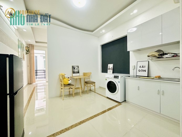 STUDIO 1PN 45M2 BANCOL+CỬA SỔ THOÁNG_NGÃ TƯ HÀNG XANH_BÌNH THẠNH