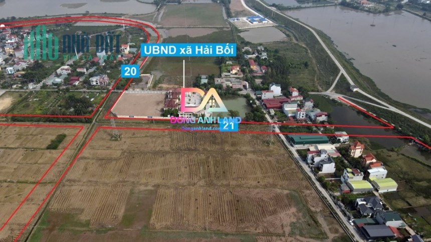 BÁN ĐẤT TÁI ĐỊNH CƯ HẢI BỐI ĐÔNG ANH GẦN THÀNH PHỐ THÔNG MINH BRG SMARTCITY