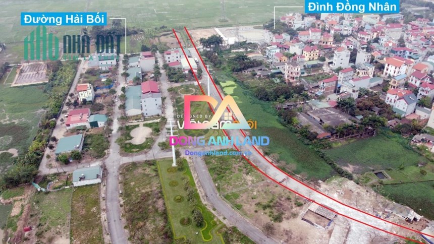 BÁN ĐẤT TÁI ĐỊNH CƯ HẢI BỐI ĐÔNG ANH GẦN THÀNH PHỐ THÔNG MINH BRG SMARTCITY