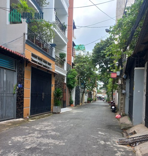 Ngộp Bank bán gấp - Hẻm 8m thông khu Bàu Cát, 4.5*16M Nhà 4 Tầng, 9 tỷ