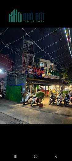 Siêu phẩm Phố Ẩm Thực Vĩnh Khánh cho thuê nhà mặt tiền 3 tầng đối diện UBND P10