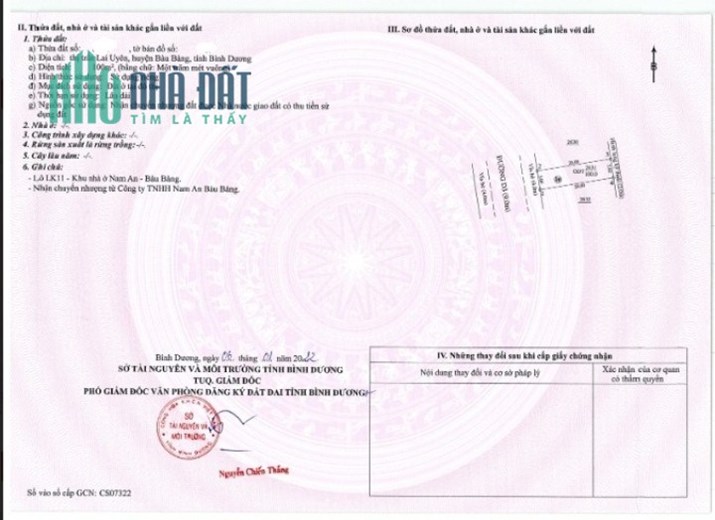 Chính chủ cần bán gấp lô đất nền sổ sẵn cạnh KCN Bàu Bàng  giá cực mềm