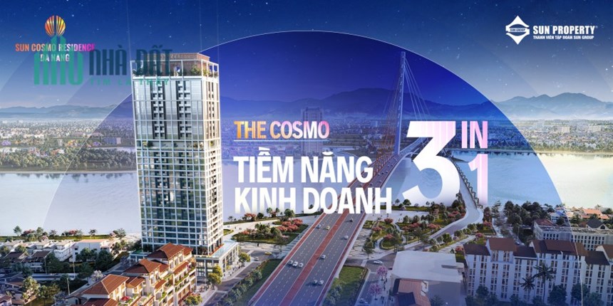 SIÊU PHẨM - CĂN GÓC HOA HẬU dự án Sun Cosmo Đà Nẵng sở hữu tầm View Triệu Đô