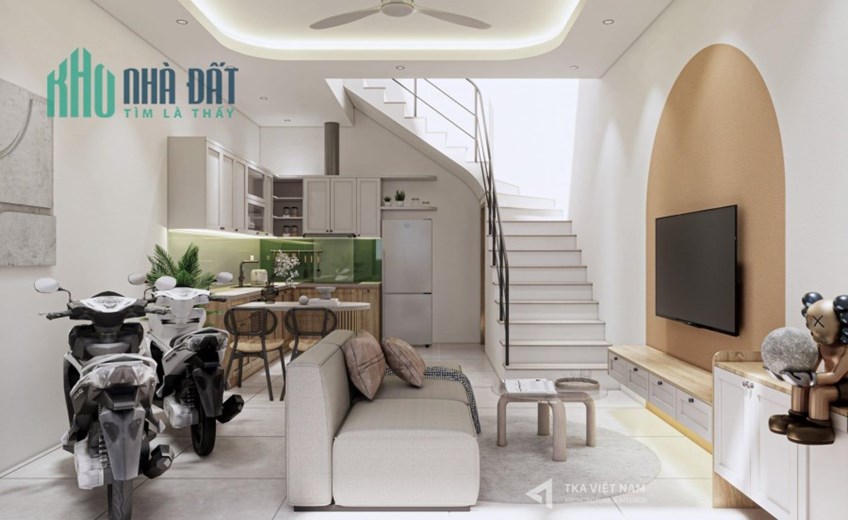 Bán nhà Giáp Bát, Hoàng Mai 33m, 4T, nhà đẹp ở luôn, gần phố, chỉ 3.2 tỷ.