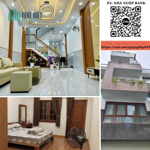 [NHÀ ĐẸP Ở NGAY - THU NHẬP 20TR/TH], NHỈNH 6 TỶ, 4 TẦNG, NỞ HẬU 8M