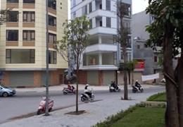 CHO THUÊ MẶT BẰNG KINH DOANH MẶT PHỐ THANH TRÌ - QUANG LAI 2 TẦNG, 340M2, GIÁ 70 TRIỆU/THÁNG.