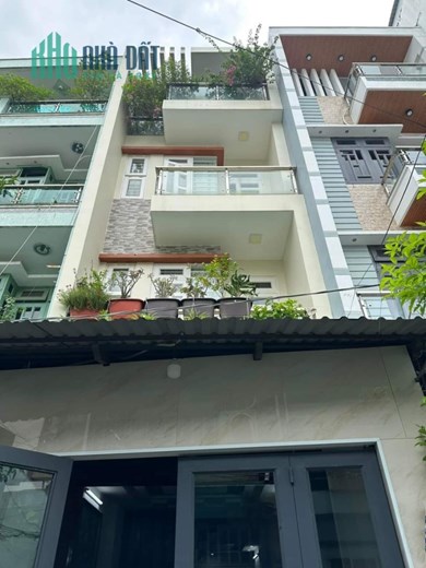 Hẻm xe hơi 6m, Bùi Quang Là, 66m2, 4 tầng BTCT giá tốt chỉ 6.9 tỷ tl